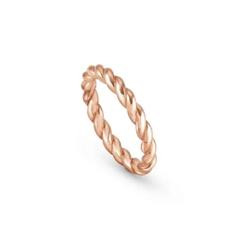 Nomination Endless Rose Gold Rope Ring Size 55 - Ring Size 55
