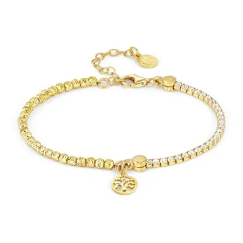 Nomination Gold Chic Crystal Tree of Life Bracelet