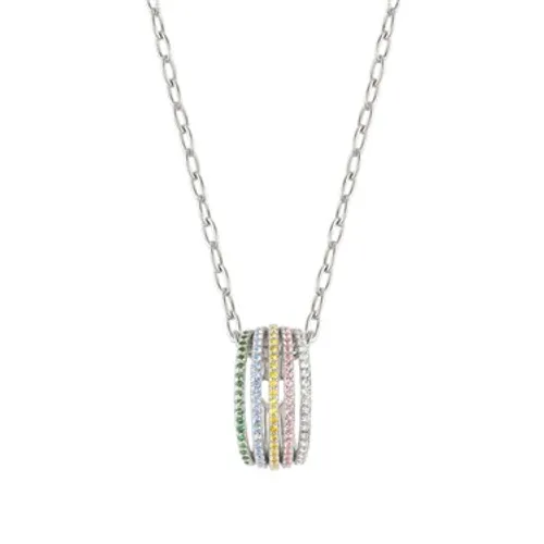 Nomination Lovelight Silver Rainbow Necklace - 46cm