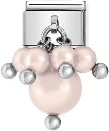 Nomination Pastel Pink Pearl Charm