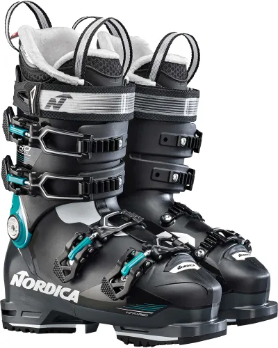 Nordica Promachine 95 GW W Women's Ski Boots 2024 - Black Anthracite Blue MP 26.5