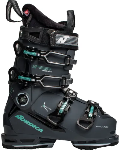 Nordica Speedmachine 3 95 GW Women's Ski Boots 2024 - Anthracite/Black/Gree MP 27.5