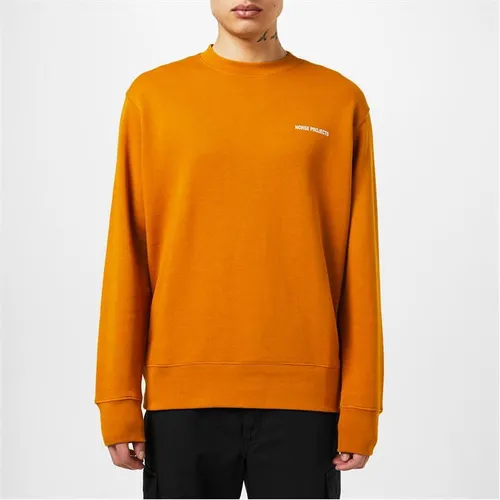 Norse Projects Arne Logo Sweat - Yellow