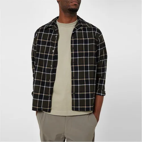 NORSE PROJECTS Carsten Flannel Check Shirt - Green