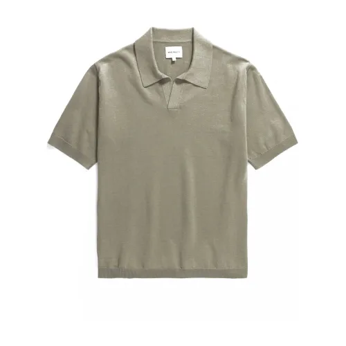 Norse Projects , Polo Shirts ,Green male, Sizes: