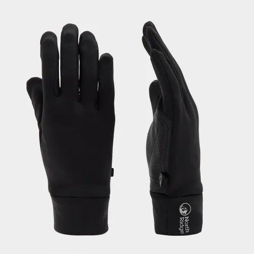 North Ridge Men's Ravene Gloves - Blk, BLK