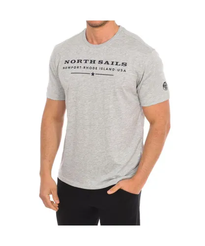 North Sails Mens Short sleeve t-shirt 9024020 man - Grey