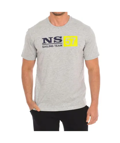 North Sails Mens Short sleeve t-shirt 9024050 man - Grey