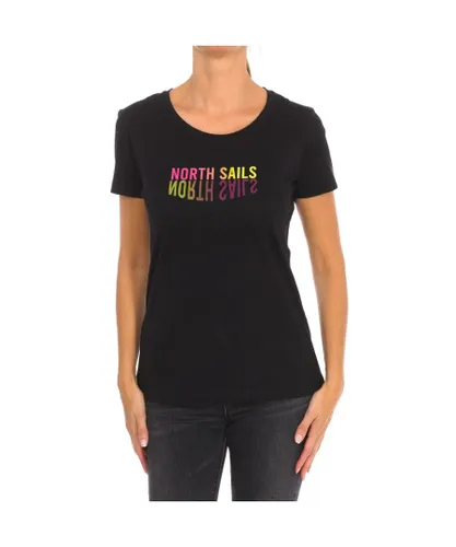 North Sails Womens Short sleeve t-shirt 9024290 women - Black