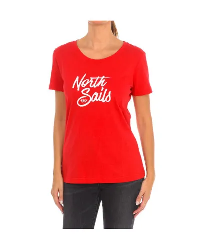 North Sails Womens Short sleeve t-shirt 9024300 women - Red