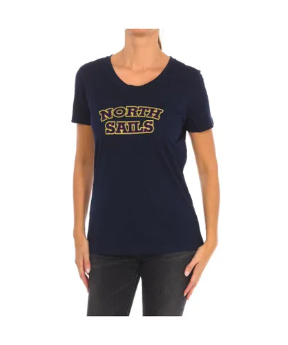 North Sails Womenss short sleeve t-shirt 9024320 - Blue