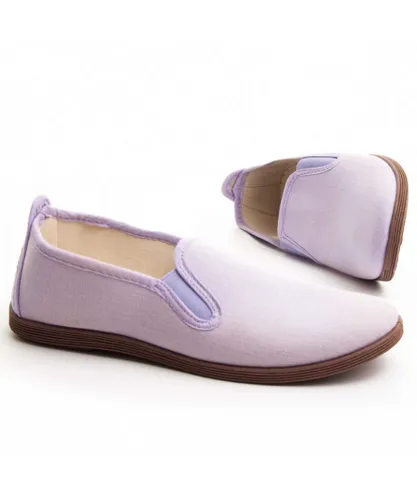 Northome Womens DARLY SLIPPER IN VIOLET Canvas
