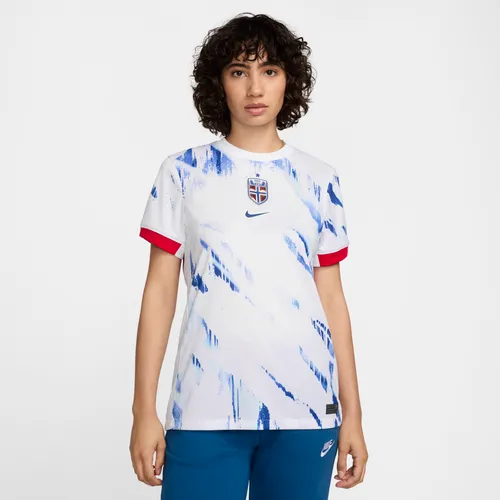 Norway (Women's Team) 2024/25 Stadium Away Women's Nike Dri-FIT Football Replica Shirt - White - Polyester