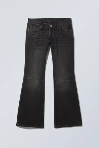 Nova Low Slim Bootcut Jeans - Black