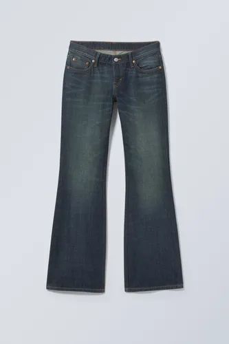 Nova Low Slim Bootcut Jeans - Blue