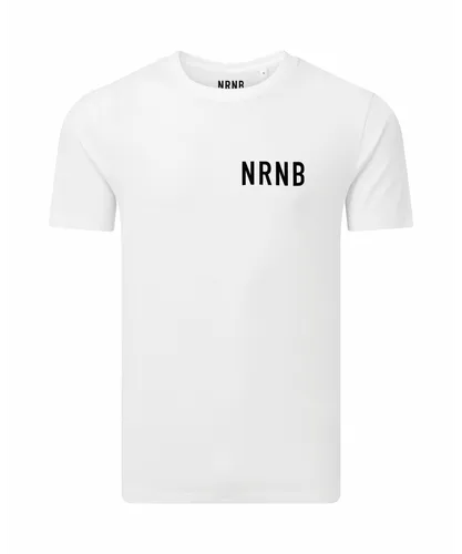 NRNB Mens SIGNATURE10 RELAXED FIT TEE - White Cotton