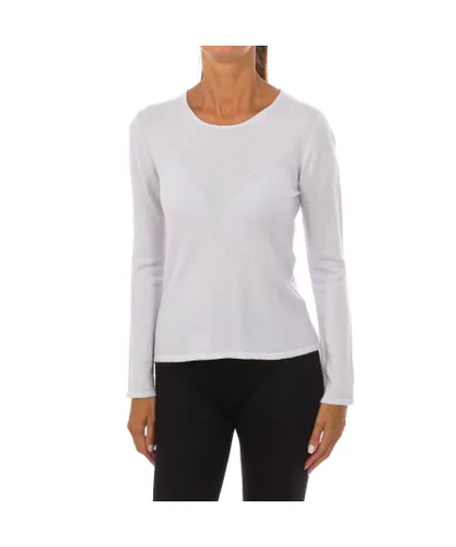 NS Cashmere Womens Long sleeve top PN1704013 - White