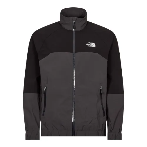 NSE Shell Suit Jacket - Asphalt Grey / Black