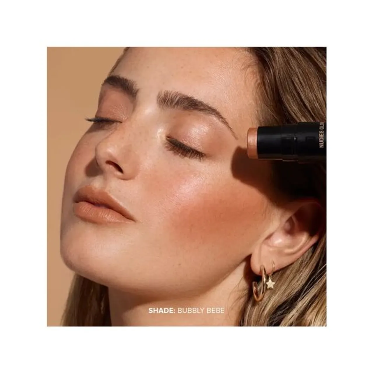 Nudestix Nudies All-Over Face Colour Glow Highlighter - Bubbly Bebe - Unisex