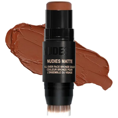 NUDESTIX Nudies Matte All Over Face Bronze Colour (Various Shades) - Deep Maple. Eh