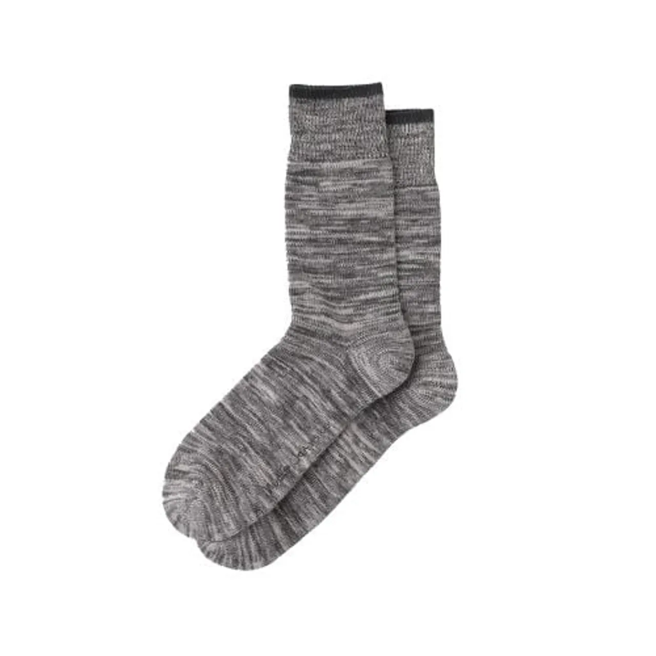 Nudie Jeans Mens Dark Grey Rasmusson Multi Yarn Sock