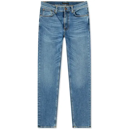 Nudie Jeans , Vintage Americana Lean Dean Jeans ,Blue male, Sizes: