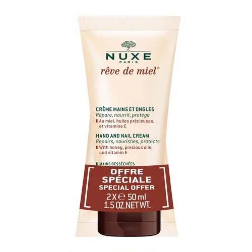Nuxe Rêve De Miel Hand And Nail Cream Duo