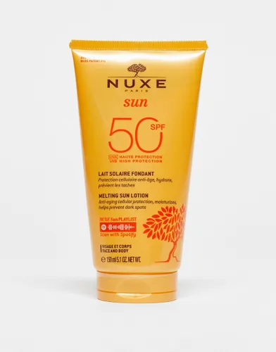 NUXE Sun Melting Sun Lotion High Protection for Face and Body SPF50 150ml-No colour