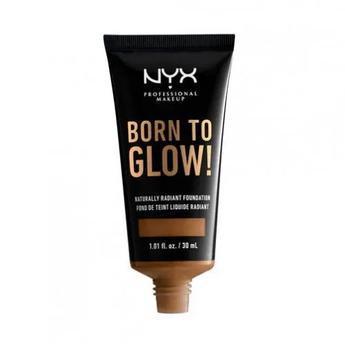 NYX Professional Makeup Born To Glow! Naturally Radiant Foundation 16.7 Warm Mahagony