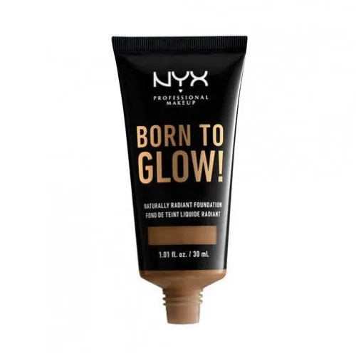 NYX Professional Makeup Born To Glow! Naturally Radiant Foundation 18 Deep Sable