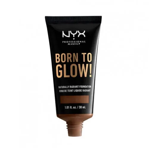 NYX Professional Makeup Born To Glow! Naturally Radiant Foundation 20 Deep Rich