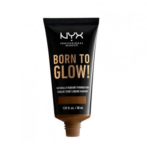 NYX Professional Makeup Born To Glow! Naturally Radiant Foundation 22.3 Walnut