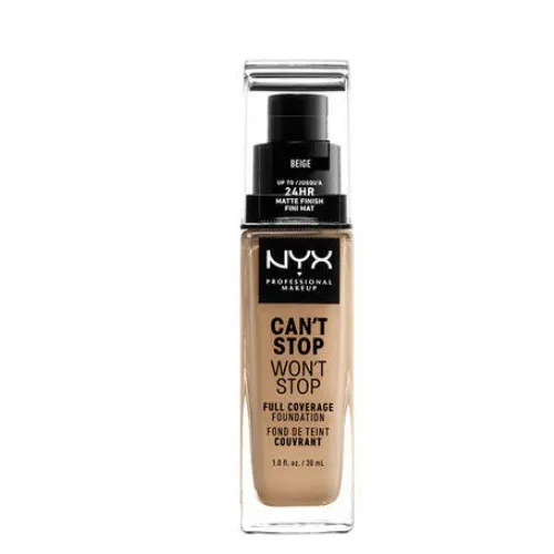 NYX Professional Makeup Can't Stop Won't Stop Full Coverage Foundation 11 Beige