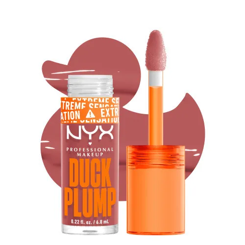 NYX Professional Makeup Duck Plump High Pigment Plumping Lip Gloss 03 Nude Swings