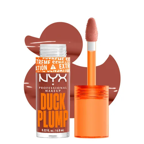 NYX Professional Makeup Duck Plump High Pigment Plumping Lip Gloss 05 Brown Of Applause