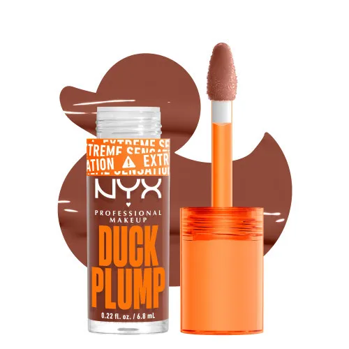 NYX Professional Makeup Duck Plump High Pigment Plumping Lip Gloss 07 Mocha Me Crazy