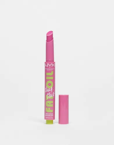 NYX Professional Makeup Fat Oil Slick Click Lip Balm - DM Me-Pink