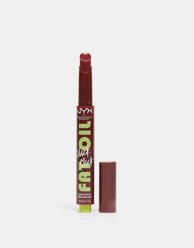 NYX Professional Makeup Fat Oil Slick Click Lip Balm - In A Mood-Red