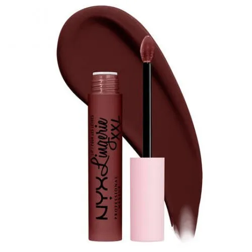 NYX Professional Makeup Lip Lingerie XXL Matte Liquid Lipstick Deep Mesh