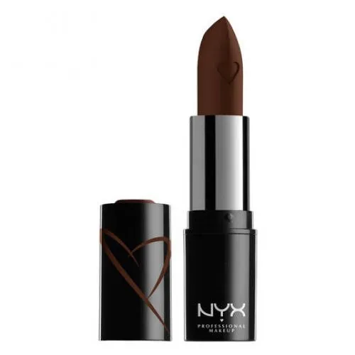 NYX Professional Makeup Shout Loud Satin Lipstick Grind