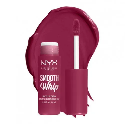 NYX Professional Makeup Smooth Whip Matte Lip Cream Ultra-Smooth Vegan Lip Cream 08 Fuzzy Slippers