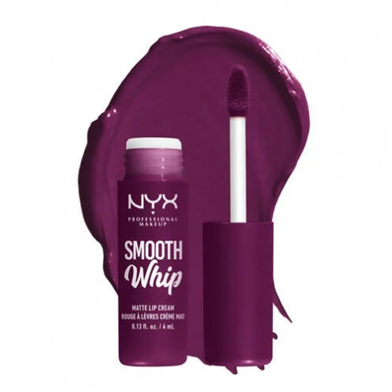 NYX Professional Makeup Smooth Whip Matte Lip Cream Ultra-Smooth Vegan Lip Cream 11 Berry Bed Sheets