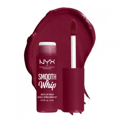 NYX Professional Makeup Smooth Whip Matte Lip Cream Ultra-Smooth Vegan Lip Cream 15 Chocolate Mousse