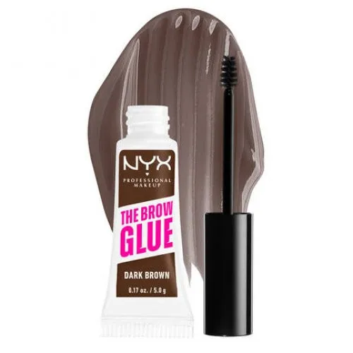 NYX Professional Makeup The Brow Glue Instant Brow Styler Dark Brown