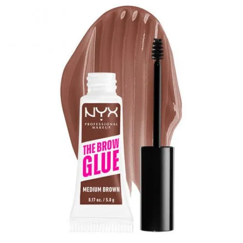 NYX Professional Makeup The Brow Glue Instant Brow Styler Medium Brown
