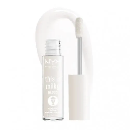 NYX Professional Makeup This Is Milky Gloss Vegan Lip Gloss Coquito Shake