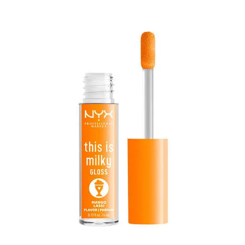 NYX Professional Makeup This Is Milky Gloss Vegan Lip Gloss Mango Lassi