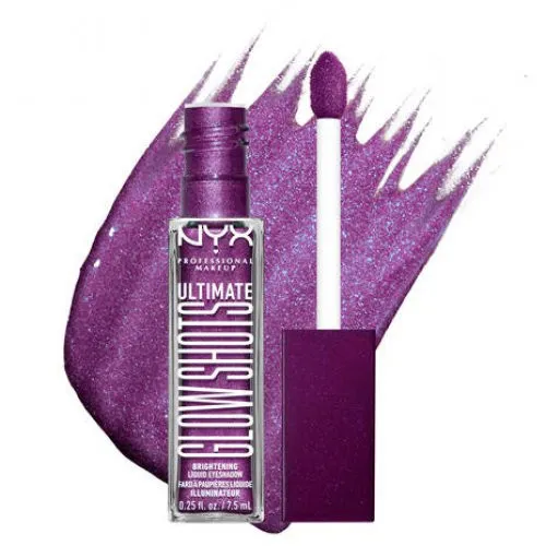 NYX Professional Makeup Ultimate Glow Shots Liquid Shimmery Eyeshadow Feelin' Grape