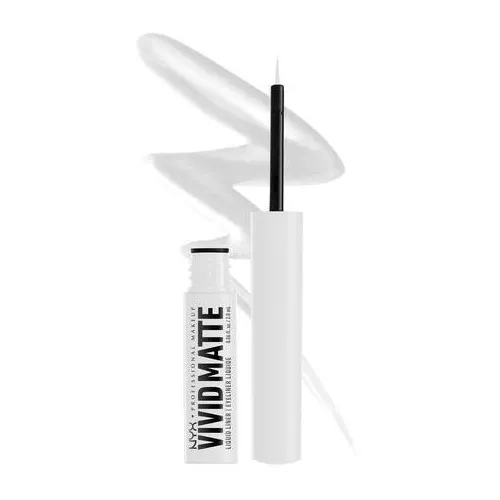 NYX Professional Makeup Vivid Matte Liquid Liner White