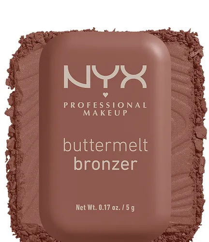 NYX Professional Makeup X ASOS Exclusive Buttermelt Powder Bronzer- Butta Off-Brown